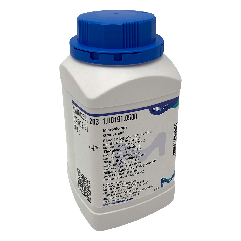 粉末培地 （液状チオグリコレイト培地） 500g 1.08191.0500