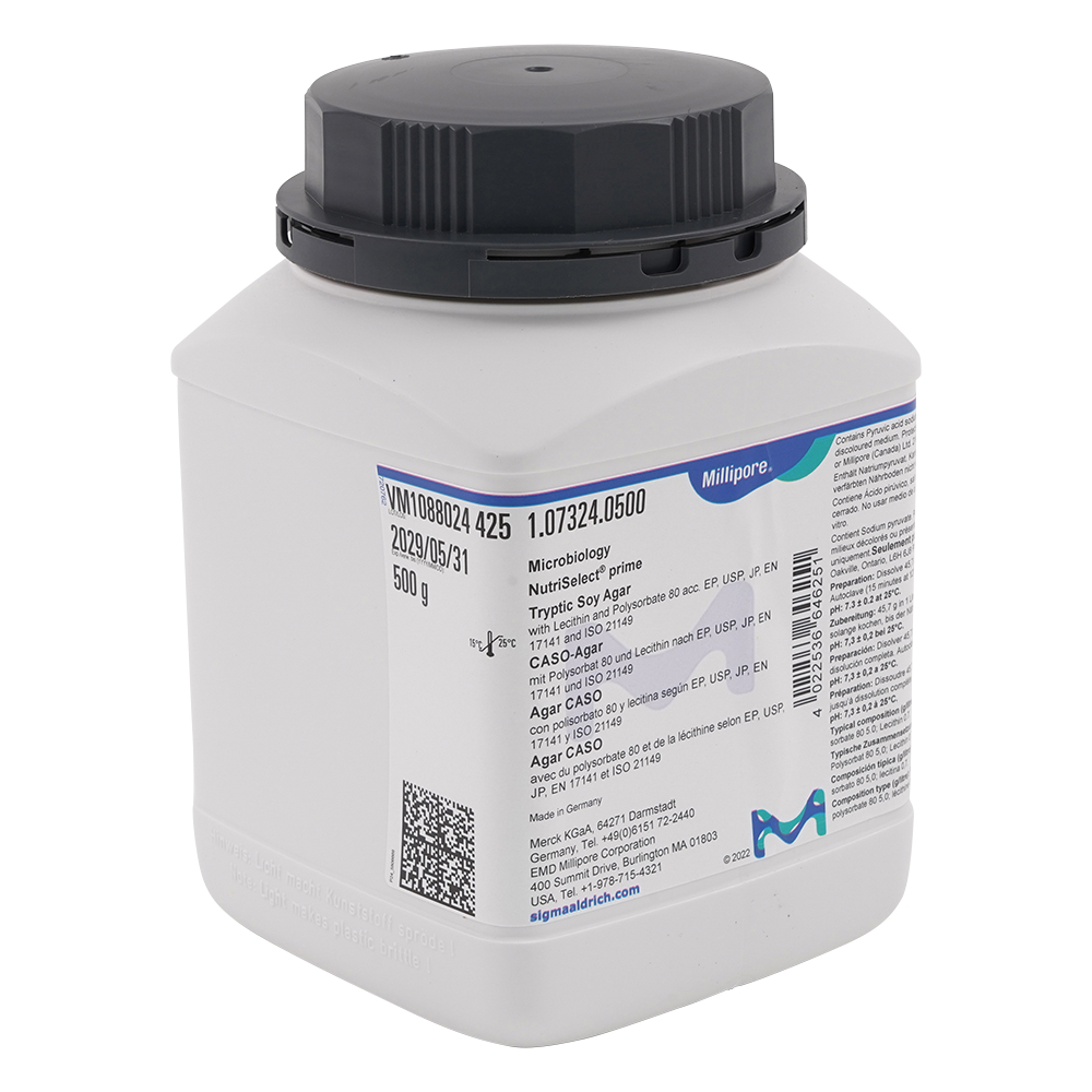 粉末培地 （SCDLP寒天） 500g 1.07324.0500