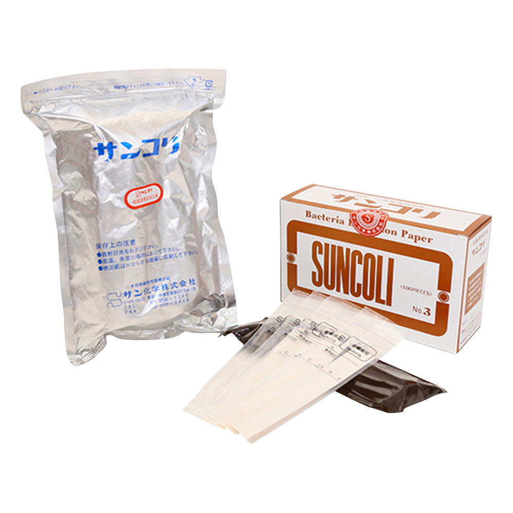 サンコリ簡易菌検出紙 （一般細菌用）1箱（100枚入） 00003