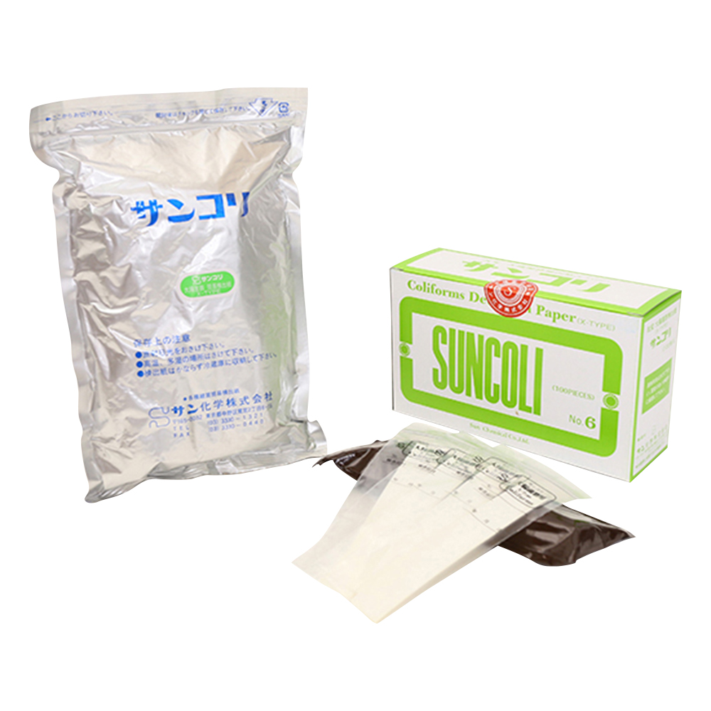 簡易菌検出紙 （大腸菌群XTYPE）1箱（100枚入） 00006