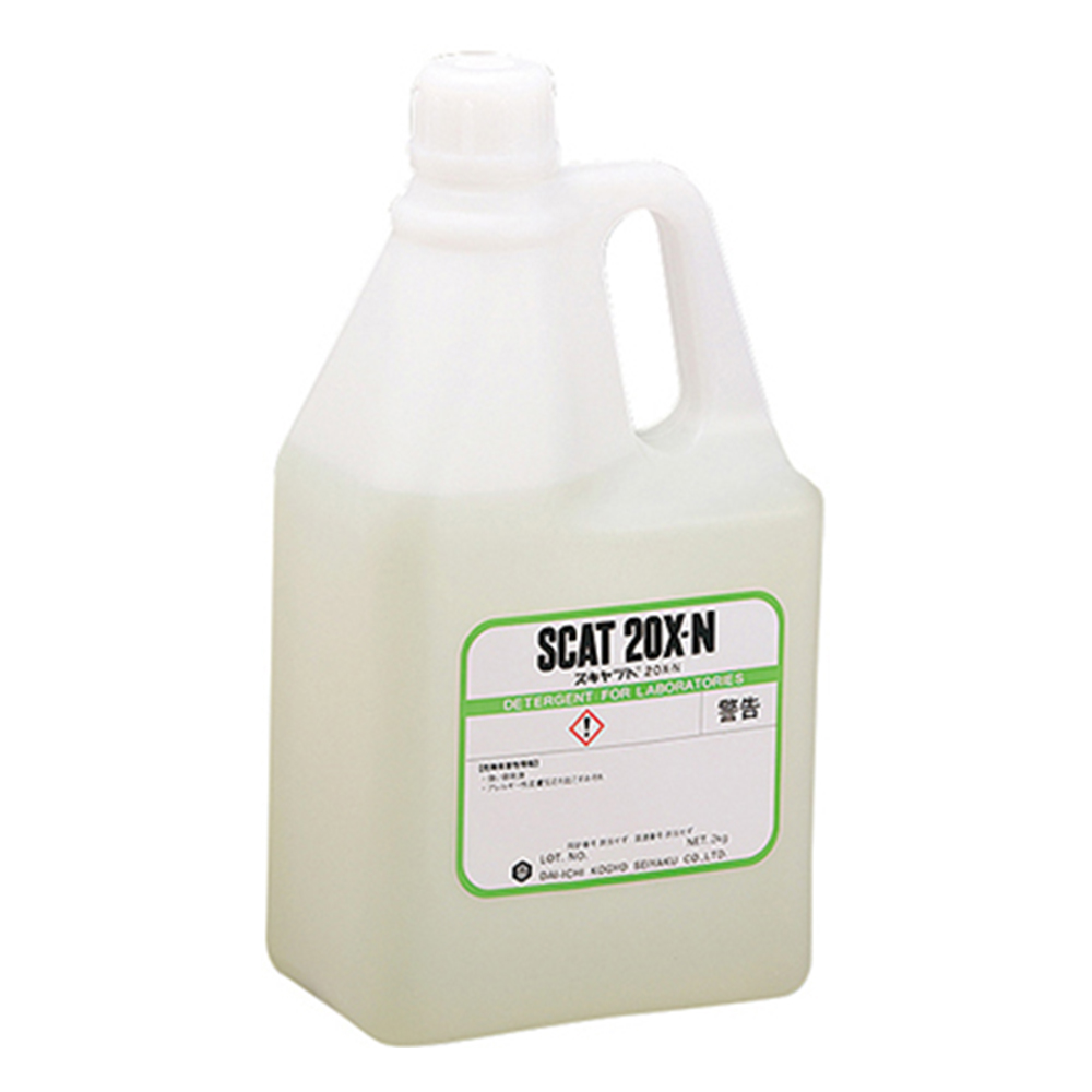 液体洗浄剤 スキャット（R） 中性・無リン 2kg 20X-N