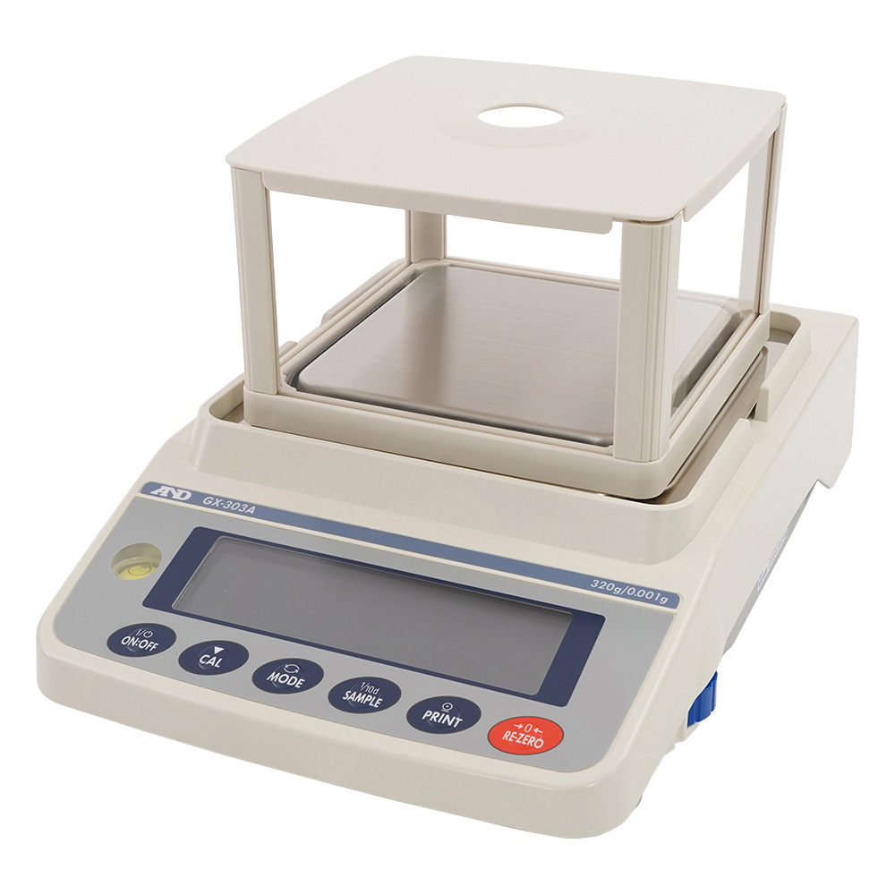 校正分銅内蔵精密電子天秤 GX-303A