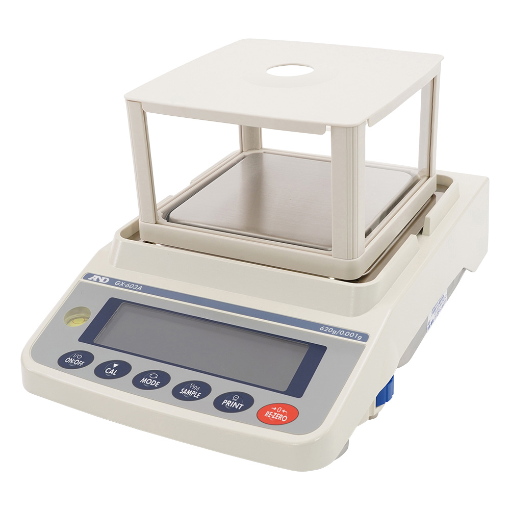 校正分銅内蔵精密電子天秤 GX-603A