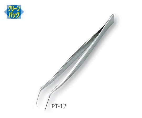 標準型ピンセット 平 ステンレス IPT-12
