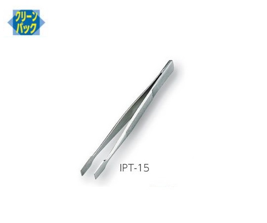 標準型ピンセット 扁平 ステンレス IPT-15