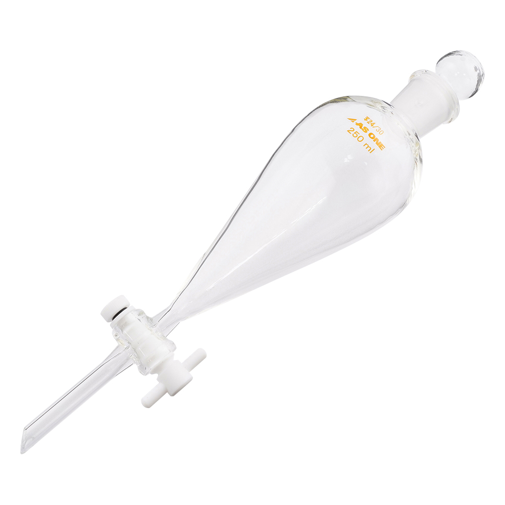 スキーブ型分液ロート テフロン（R）プラグ付 250mL