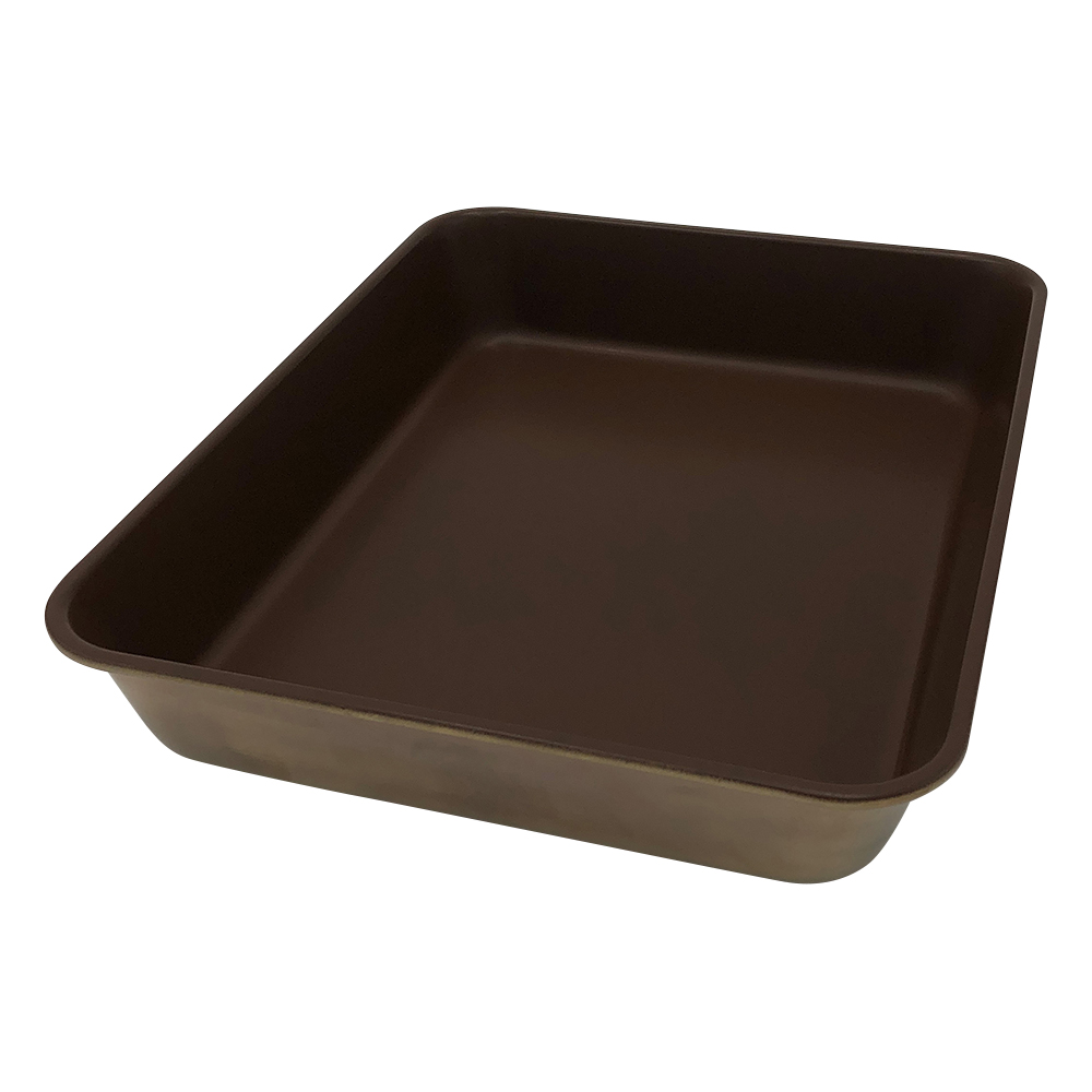 フッ素樹脂コーティングバット 15枚取 （296×231×49mm） （1枚入り）