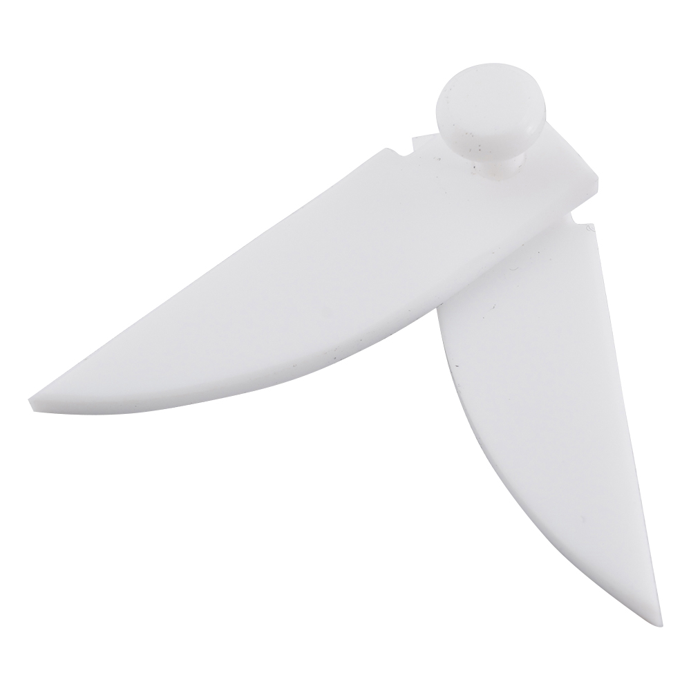 PTFE被覆撹拌棒（羽根付き）交換用羽根 100mm
