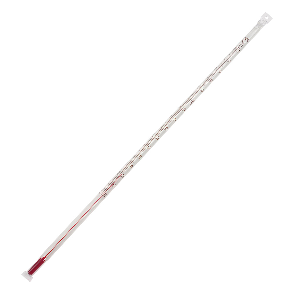 温度計（フッ素樹脂コート） 0～150℃ アルコール