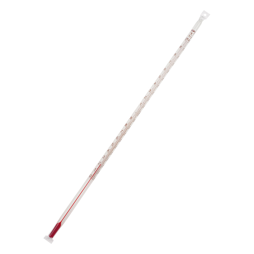 温度計（フッ素樹脂コート） 0～200℃ アルコール