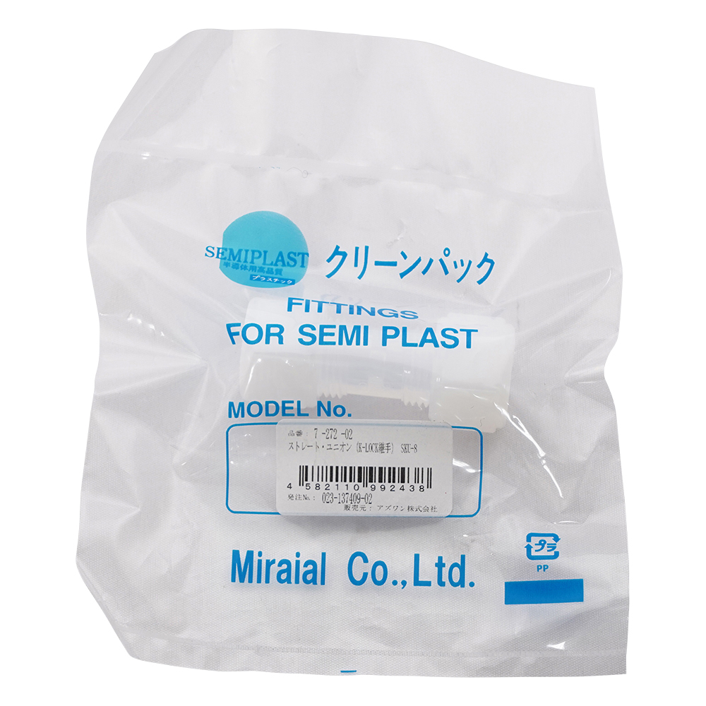 ストレート・ユニオン（K-LOCK継手） SKU-8