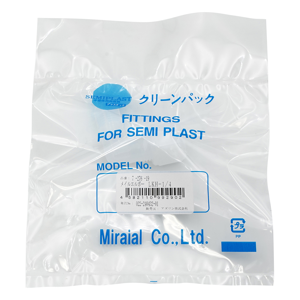 メイル・エルボー（K-LOCK継手） LKH-1/4