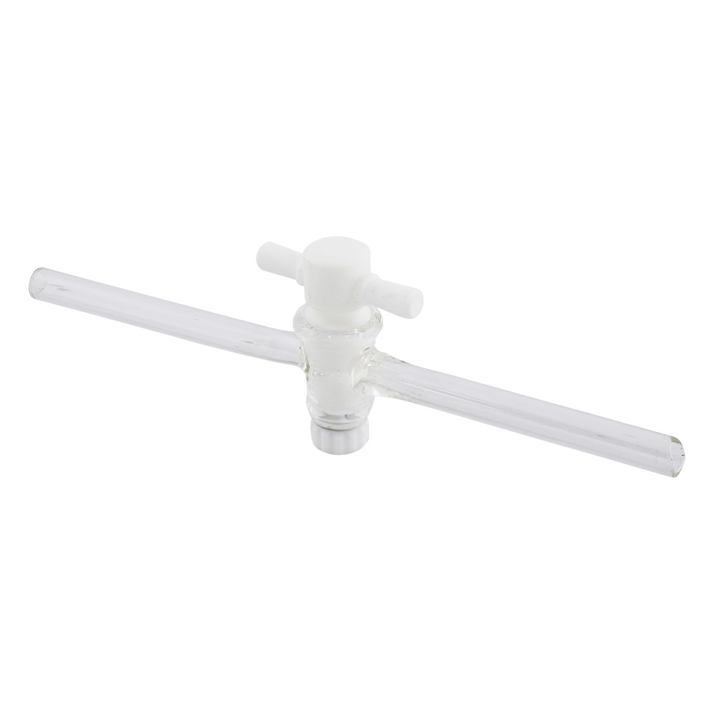 プラグ付二方コック（パイレックス（R）硝子管） 7×10