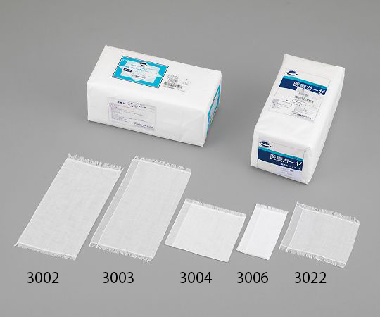 尺角ガーゼ ジョナーゼ 2ッ折 300×150mm 600枚入 3022