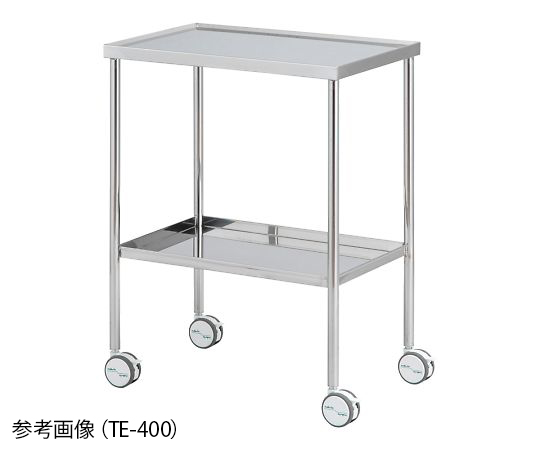 ステンレスワゴン 手摺無し 600×400×800mm TE-600