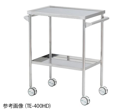 ステンレスワゴン 手摺有り 714×400×800mm TE-600HD