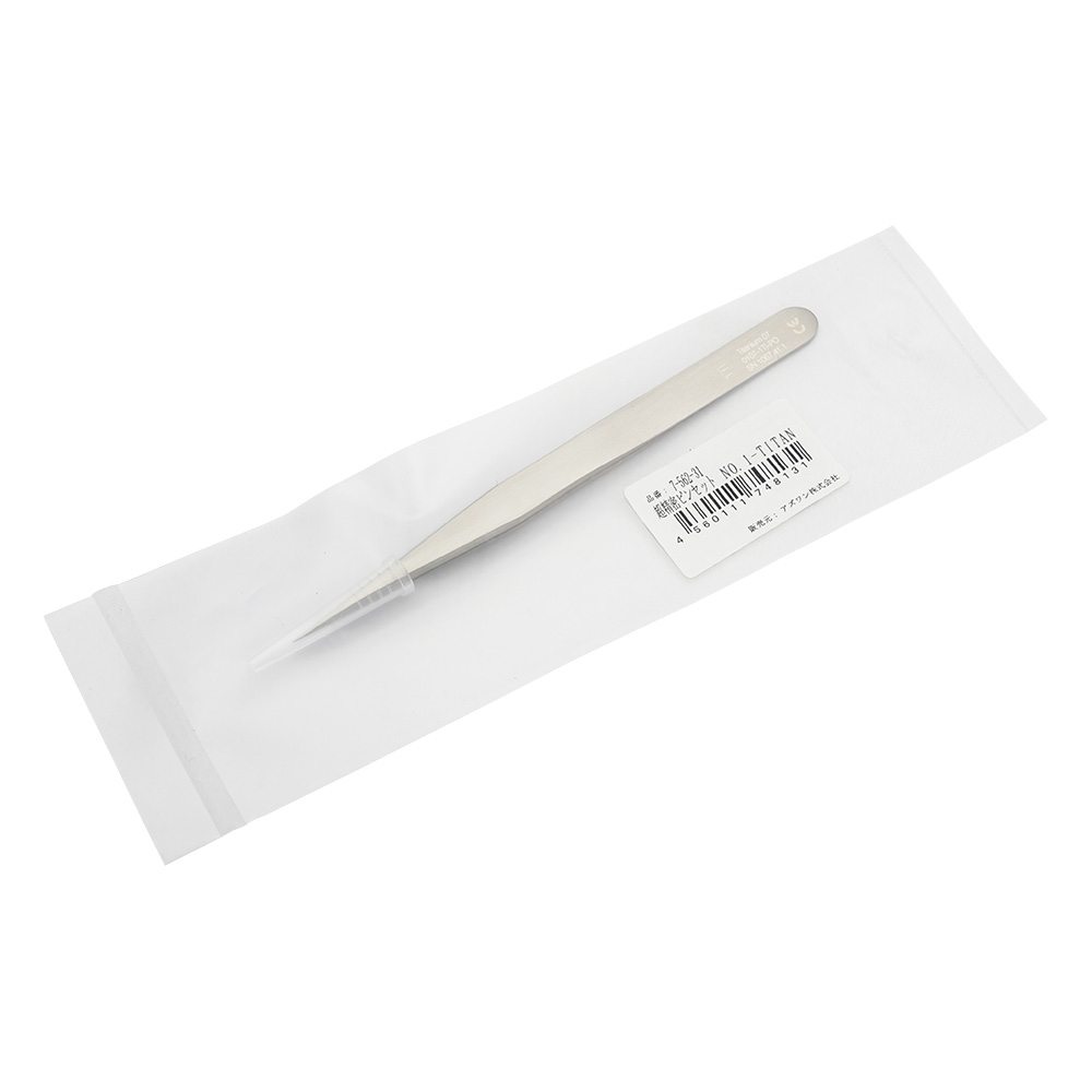 精密ピンセット No.1 極細 チタン NO.1-TITAN