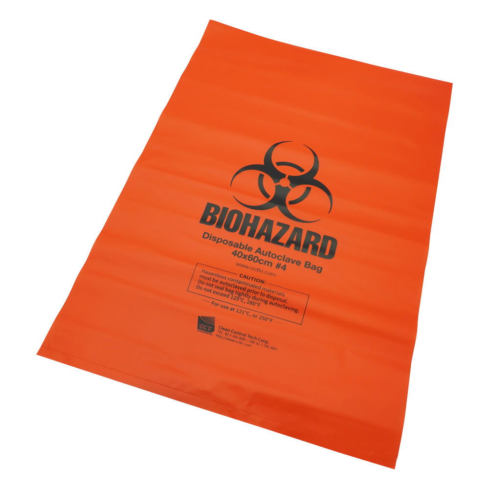 オートクレーブ用廃棄バッグ 400×600mm 200枚入 L-501-3