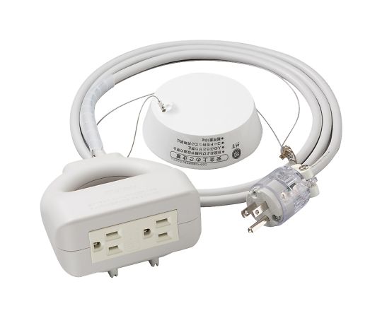 病院用吊り下げ接地タップ 接地（2P） 2個口 MR7581