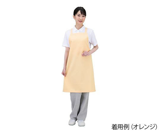 抗ウイルスエプロン Dr.Earth たすき掛け アースブルー E3500-1T