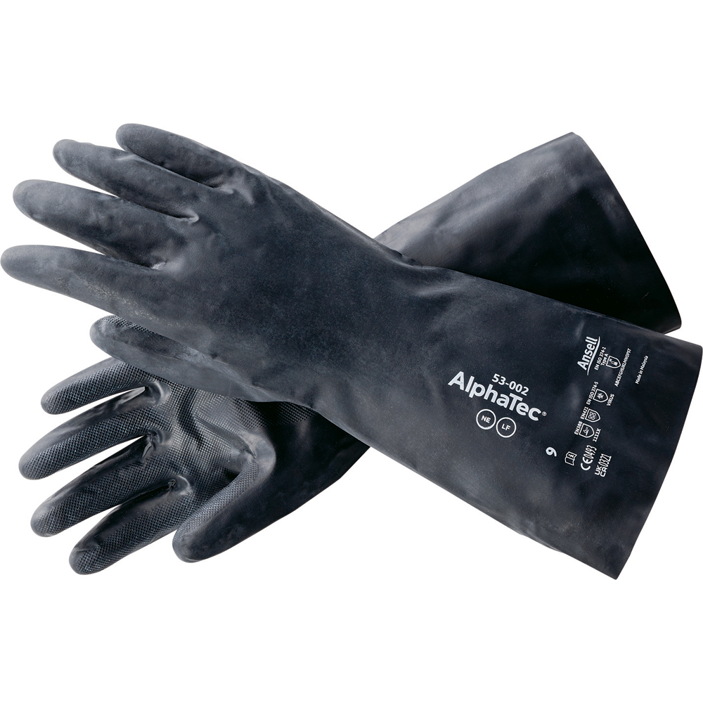 化学防護手袋 JIS T 8116：2005適合品（ネオプレン、ラミネートフィルム）53-002（L）