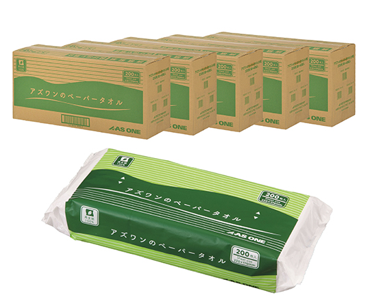 アズワンのペーパータオル（小判）5ケース入 5CS