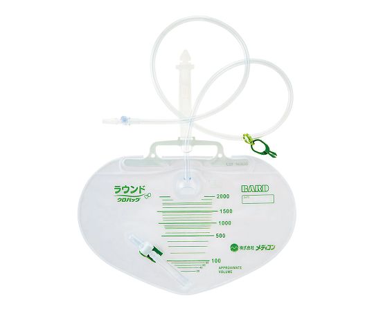 閉鎖式採尿バッグ（ラウンドウロバッグ） EOG滅菌済 2000mL 10個入 153520JR