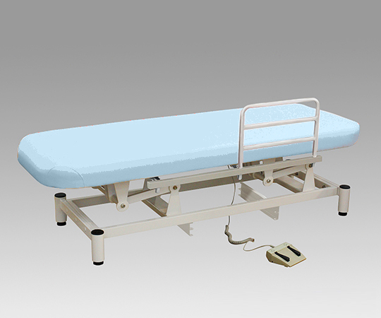 ローポジション電動診察台（サイドレール1本付き） ブルー DST-02B