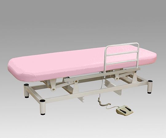 ローポジション電動診察台（サイドレール1本付き） ピンク DST-02P