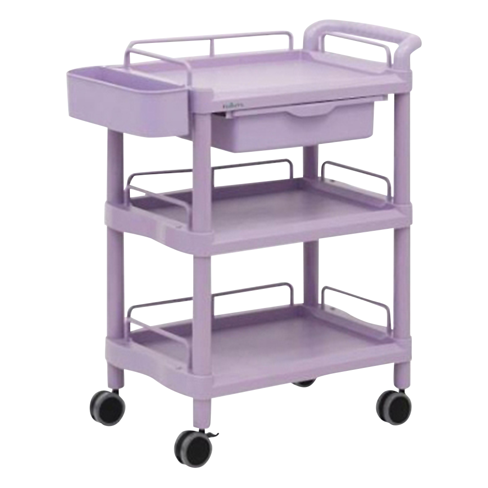 モバイルポケットカート（引出し付き） 3段 650×410×867 MP61BP