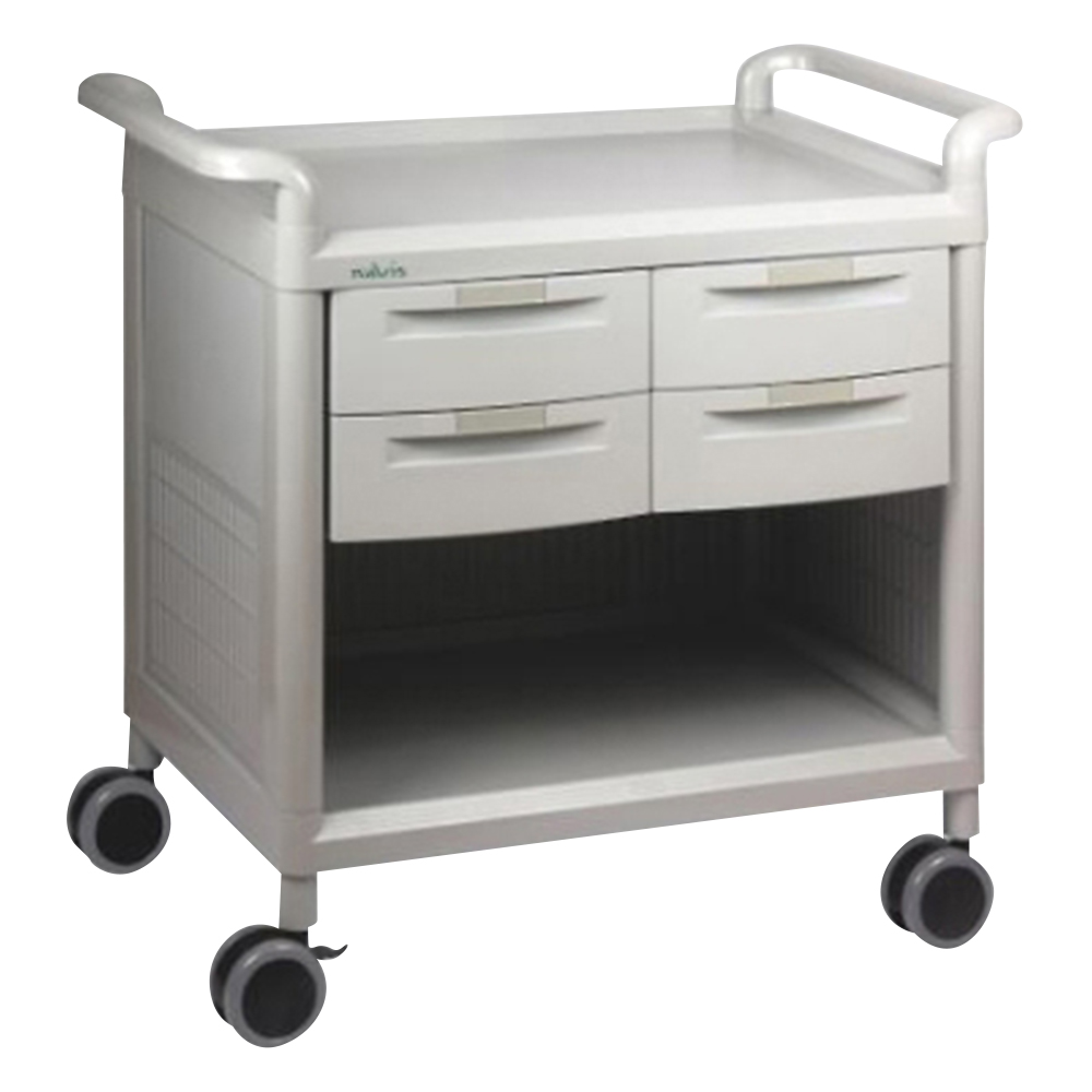 モバイルストアーカート 浅型4個 MS24A