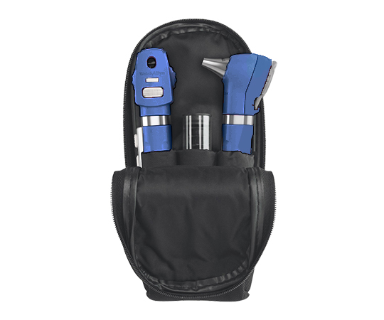 ポケットLED検眼・耳鏡セット スカイブルー 92871-BLU