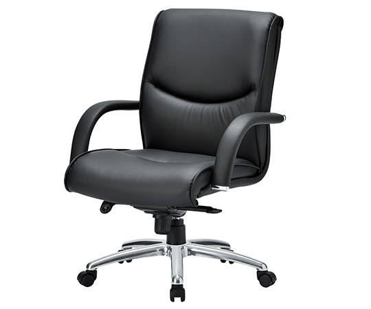 エグゼクティブチェア ローバック 680×715×955～1010mm RA-4205（V13）BK