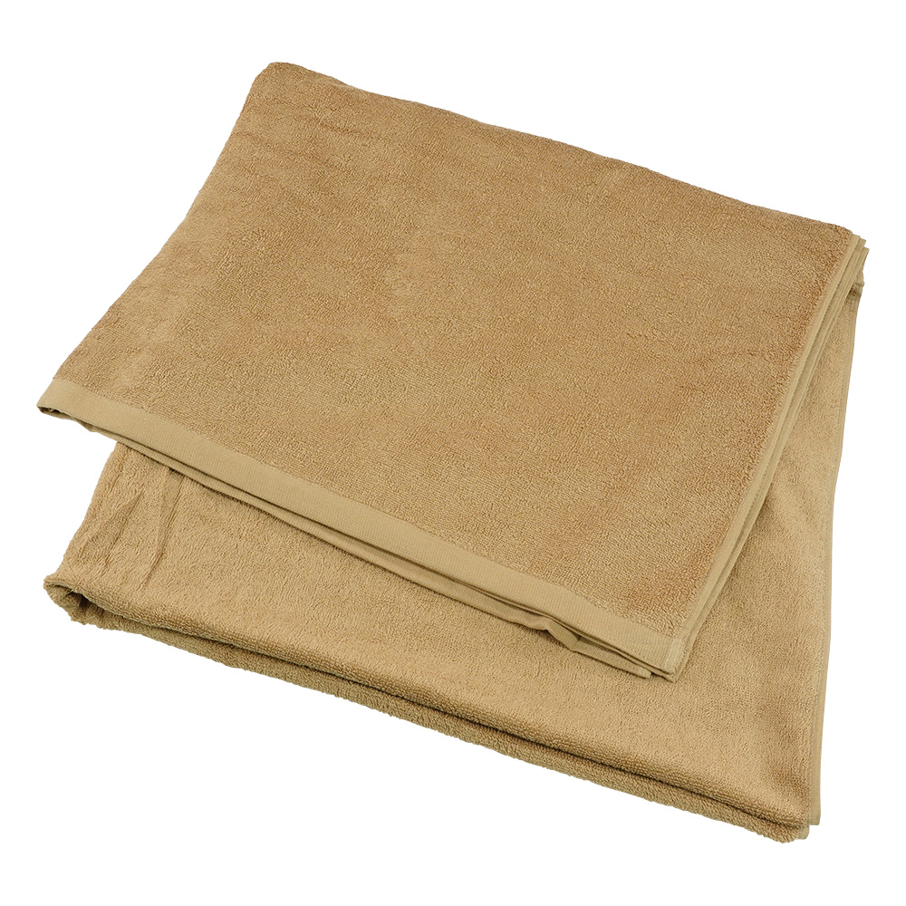 業務用 特大バスタオル（BR） ブラウン 6枚入