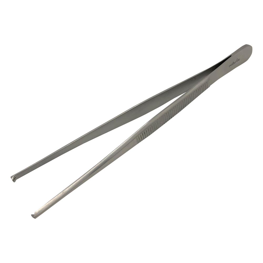 ピンセット（小波） 有鈎 180mm 246-80