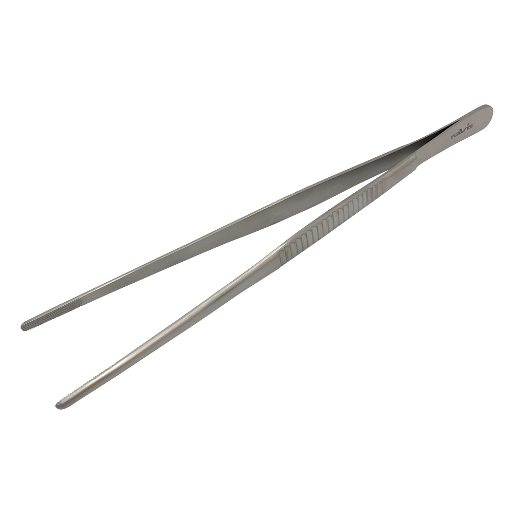 ピンセット（中波） 無鈎 230mm 246-77
