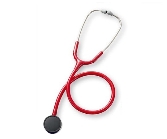 ゼラメド聴診器　コスモリット(ダブルタイプ)　大人小児兼用　デュアル　レッド KO3-Dual
