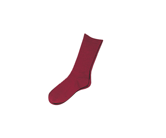 ふくらはぎ楽らくすべり止めソックス 婦人 秋冬用 エンジ 3907 エンジ