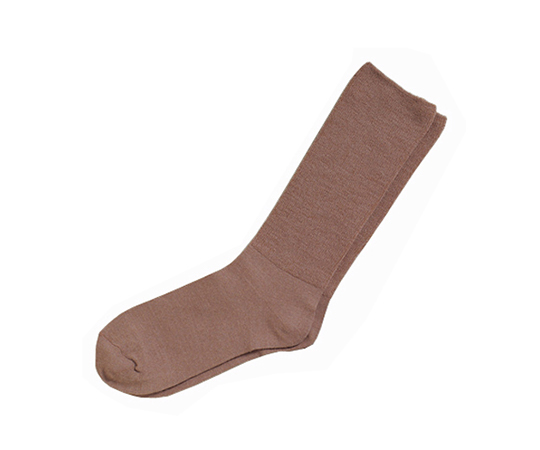 ふくらはぎ楽らくすべり止めソックス 紳士 秋冬用 モカ 5907 モカ