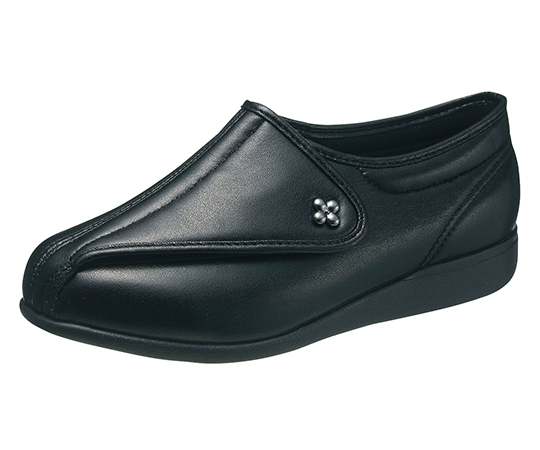 快歩主義 L011-5E ブラックスムース 22.0 KS23144SM