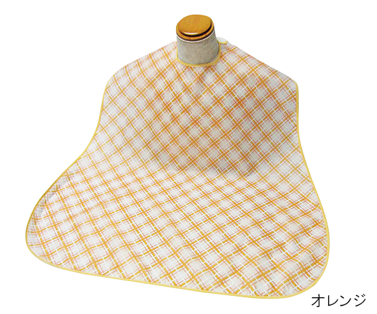 エコノミー食事用エプロン オレンジ MR-3002