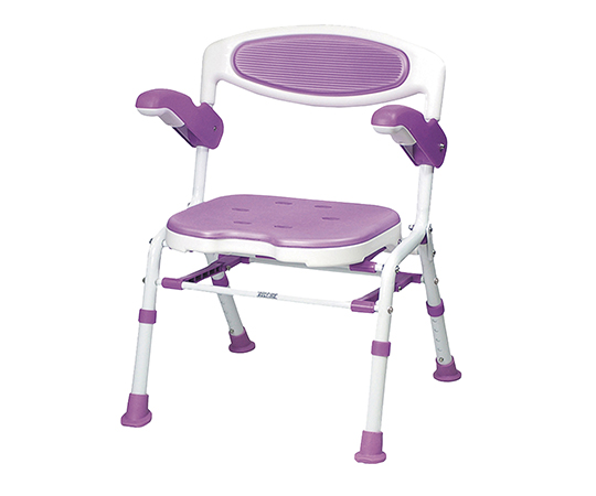 折りたたみシャワーチェアー （楽湯DX） パープル 7250