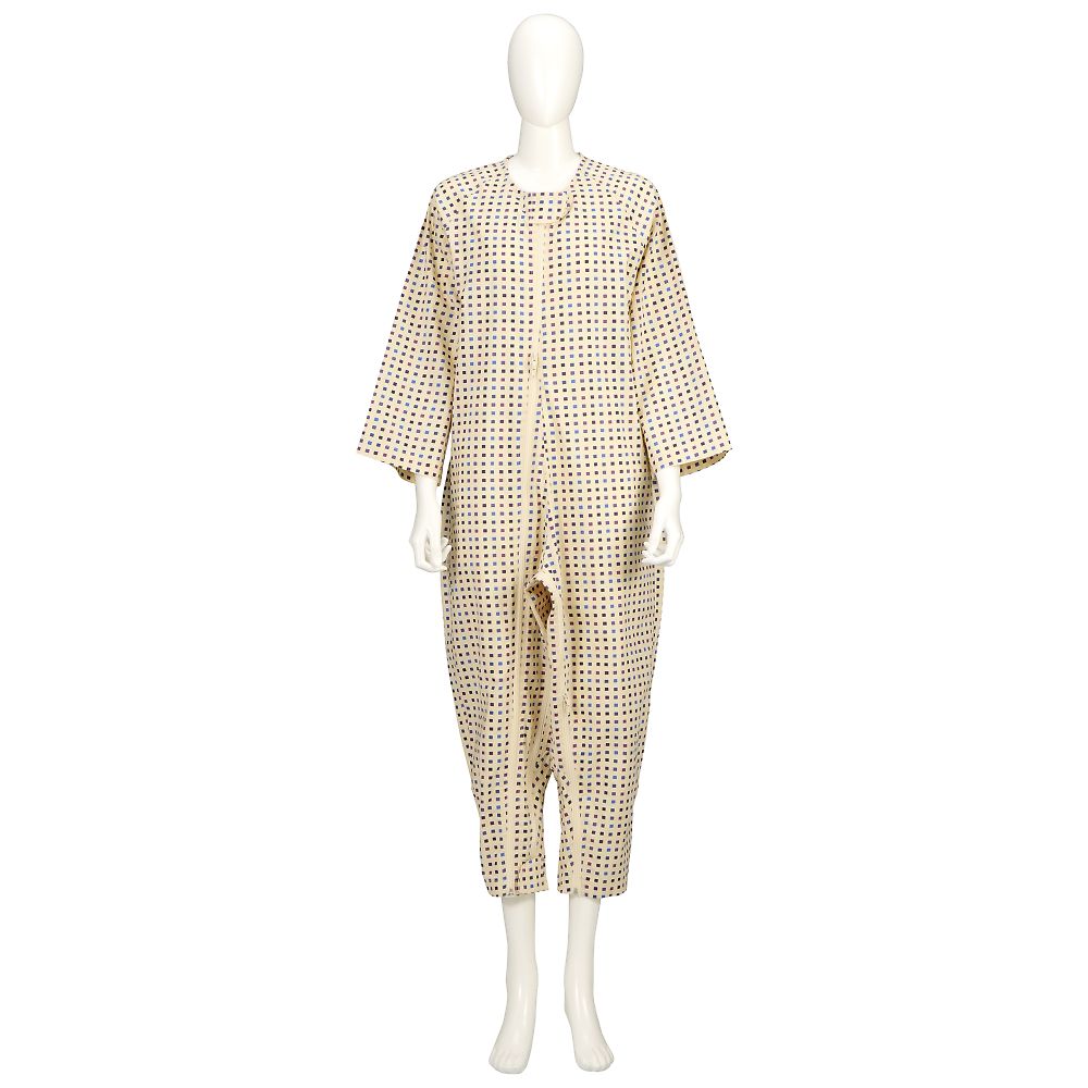 ソフトケアねまき両開きファスナー スリーシーズン むらさき LL 106415