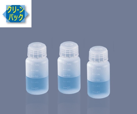 SCC アイボーイ広口びん 100ml （純水洗浄処理済み）1箱（5本×2袋入）
