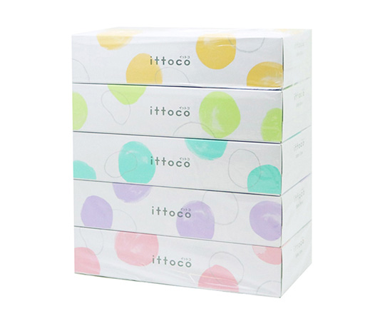 イットコティシュ150ダブル5P 1パック（150組×5箱入） 20150035