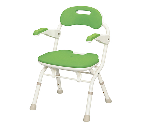 折りたたみシャワーベンチ （FSフィット） グリーン 536-058