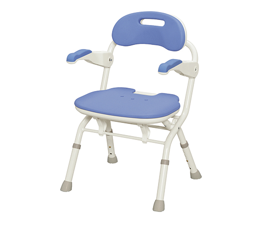 折りたたみシャワーベンチ （FSフィット） ブルー 536-057