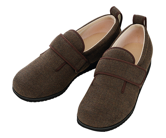 ダブルマジックII ヘリンボン 5E（男性用） 茶 3L 7023