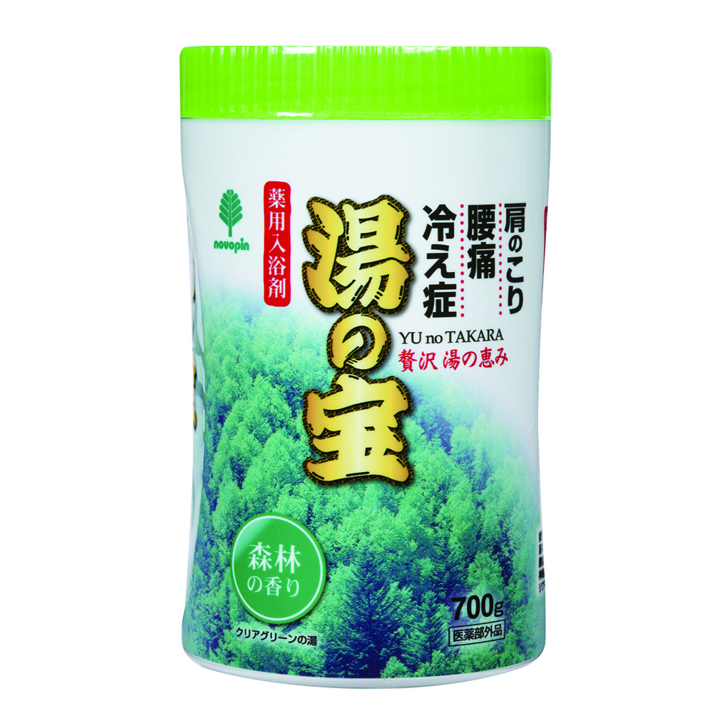 入浴剤 （湯の宝） 森林の香り 700g N-0066