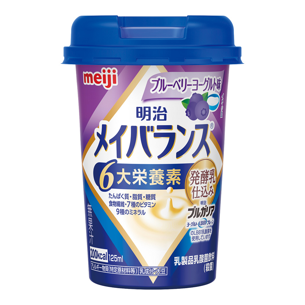 メイバランス Miniカップ ブルーベリーヨーグルト味 12本入